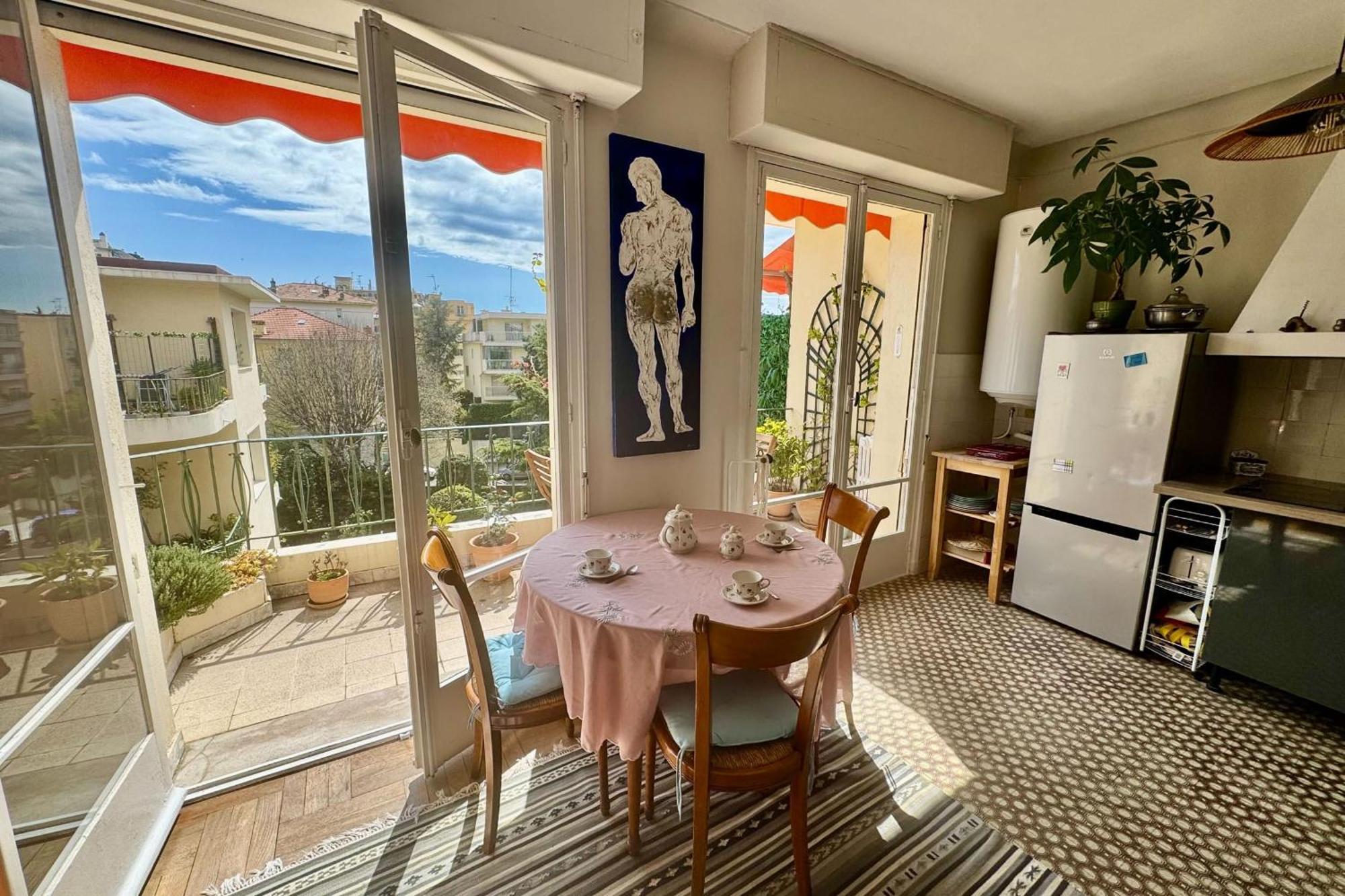 Lejlighed Beautiful T2 With Balcony Near Downtown Nice
